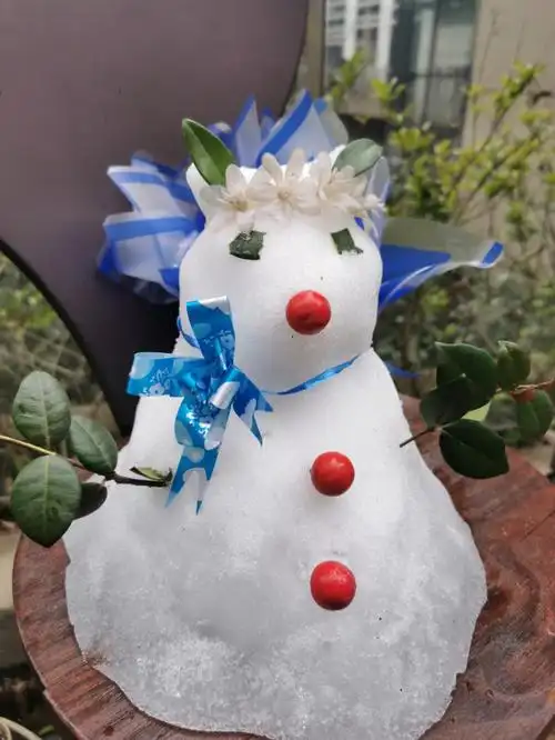 做个可爱的雪人守护这群爱美人士吧