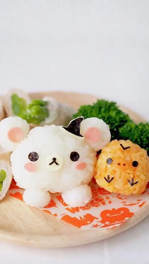 可爱萌萌卡通饭团