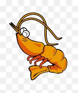"虾 卡通"