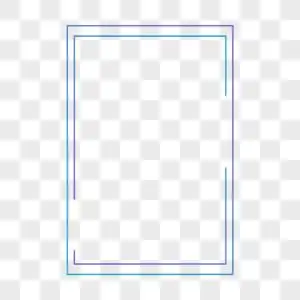 雨水简约图形蓝色渐变长方形素材