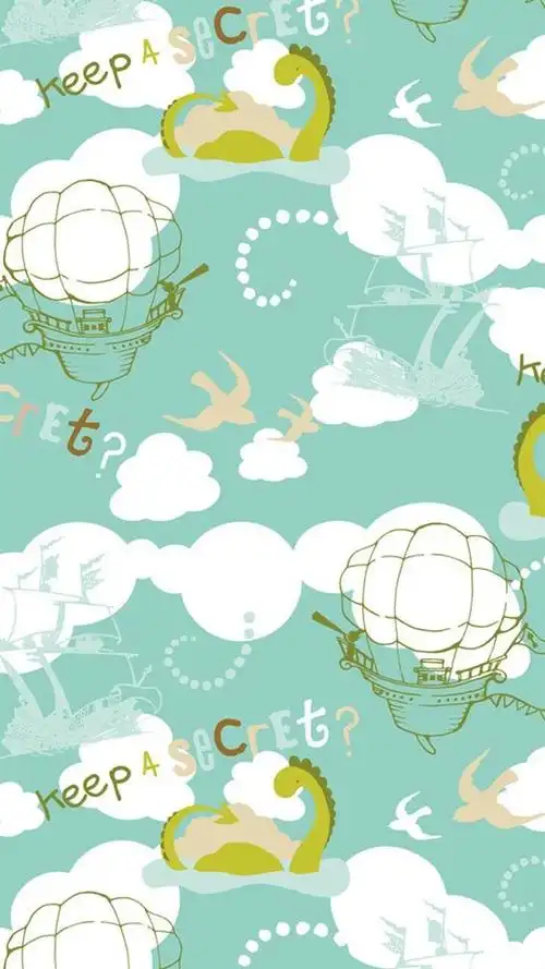 平铺壁纸,iphone壁纸,可爱卡通,个性壁纸,手机壁纸创意平铺背景