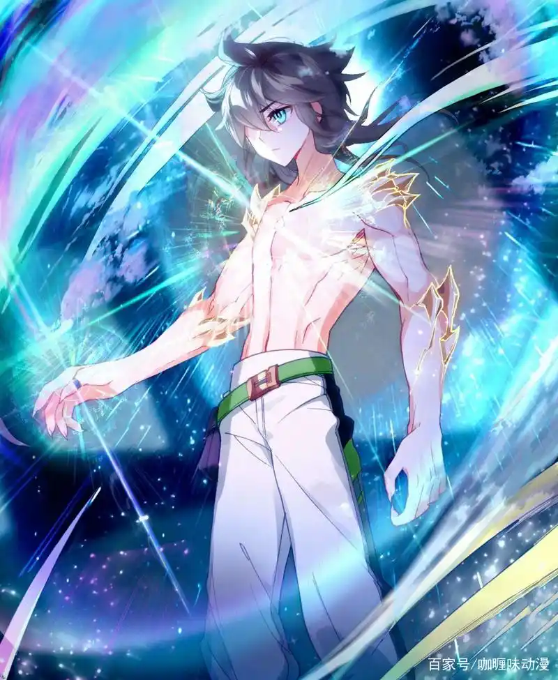 《终极斗罗》漫画版突现长大后的蓝轩宇模样,长发永远伴随着神韵