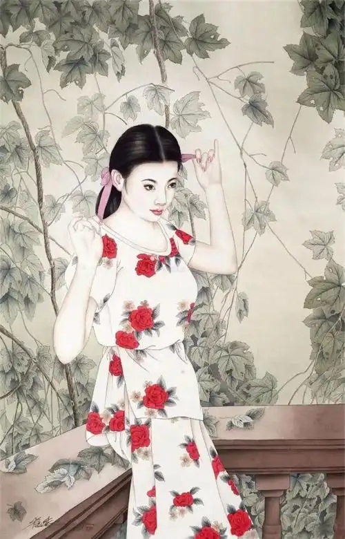 崔景哲工笔人物精品欣赏130幅大图