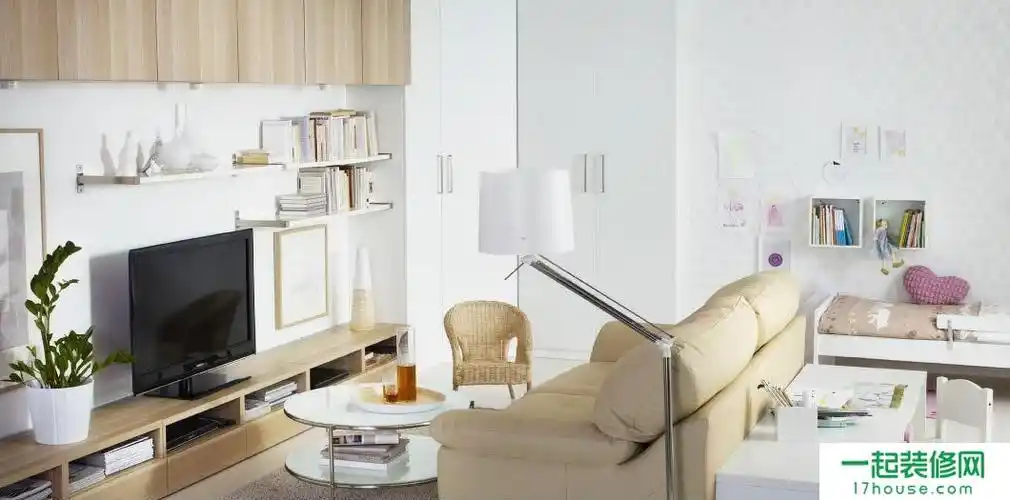家居宜家风格客厅给你一个简约舒适的家效果图