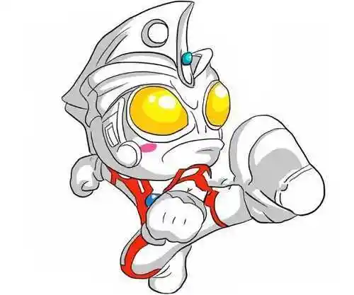 最后这是q版的艾斯奥特曼,它的动作和面部表情非常吸睛,看起来像是在