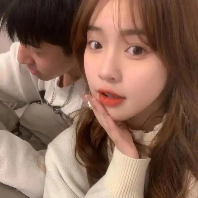 超好看双人真人情侣头像