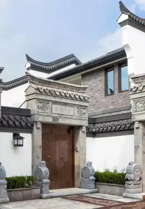 中式庭院中式大门中式文化