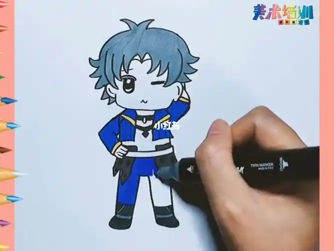 画个五岁萌萌唐三