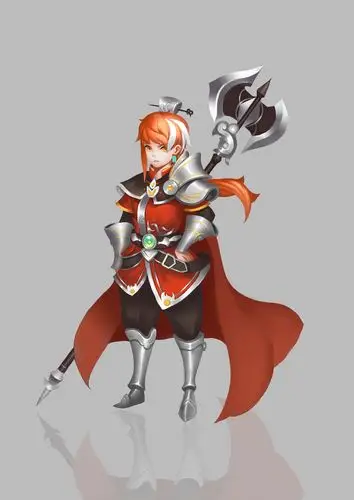 韩风q版|插画|游戏原画|冰妹妹呀 - 原创作品 - 站酷 (zcool)