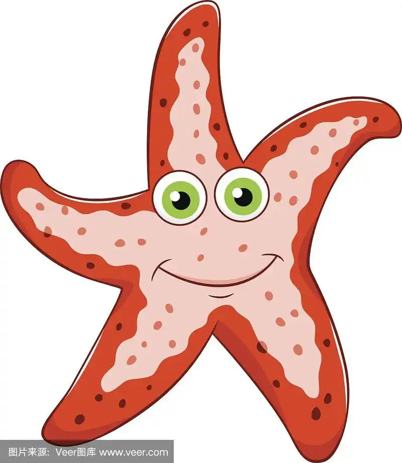 卡通海星