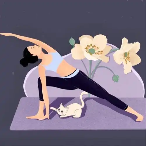 很酷的健身头像图片女