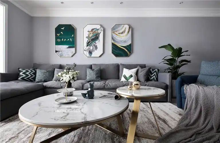 【滇池名门】103平米北欧轻奢风格实景案例