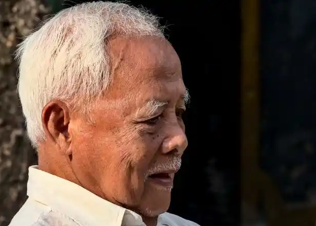 白发老人头像图片