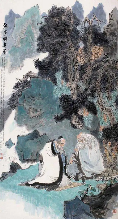 戴敦邦人物画欣赏-名人字画网