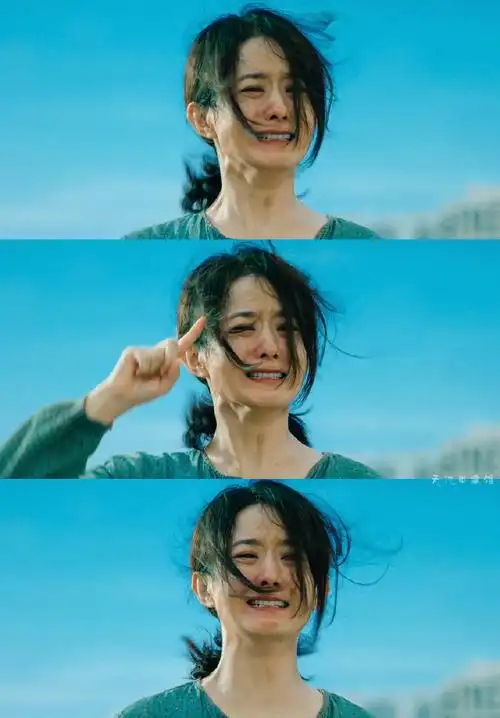 赵丽颖微博文案是手语##赵丽颖的哭戏镜头##赵丽颖演聋哑人