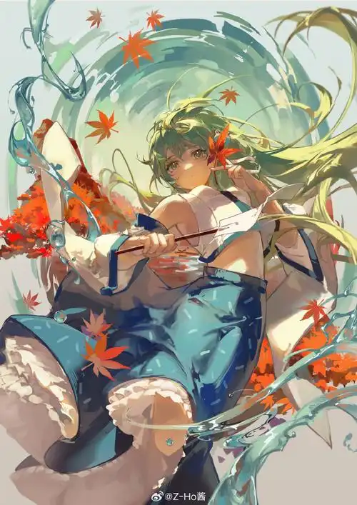 东风谷早苗##东方project