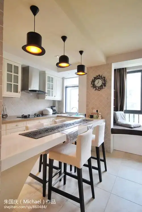 现代餐厅厨房设计效果图欣赏