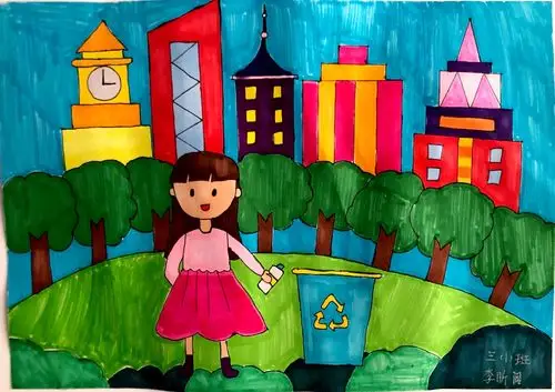 助力巩卫 红领巾在行动——云浮市邓发小学举行巩卫宣传作品展