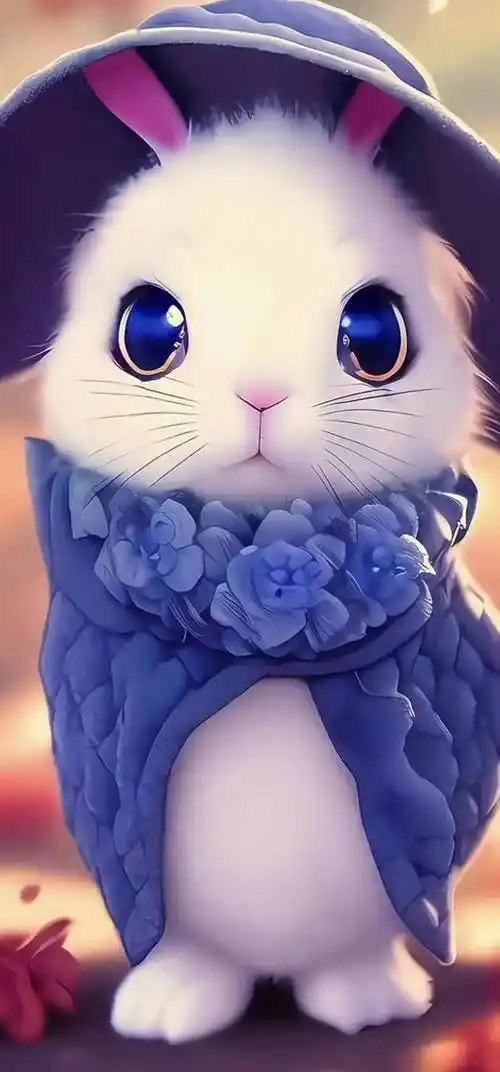 壁纸| 呆萌动漫兔子壁纸