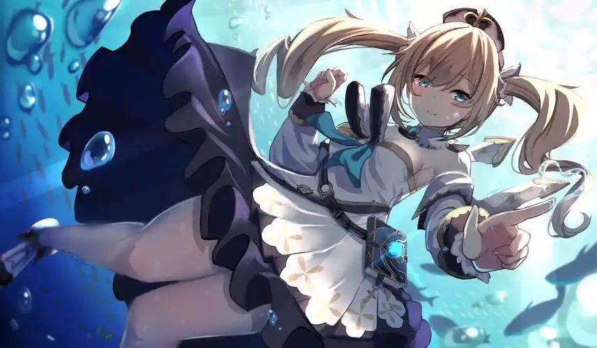 原神芭芭拉福利壁纸高清无水印图片都有哪些呢-原神芭芭拉福利壁纸