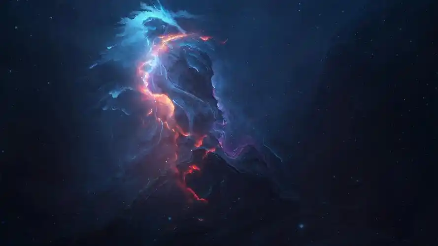 唯美梦幻宇宙星云风景桌面壁纸