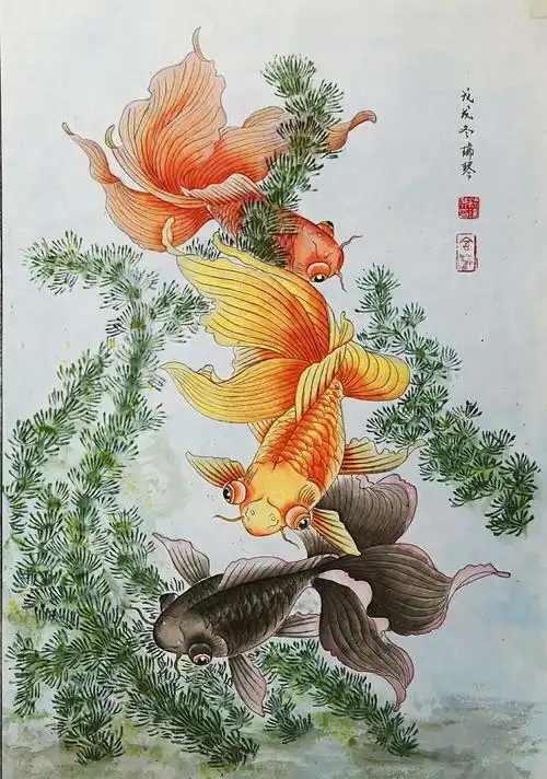 梁瑞琴 《工笔画集锦》