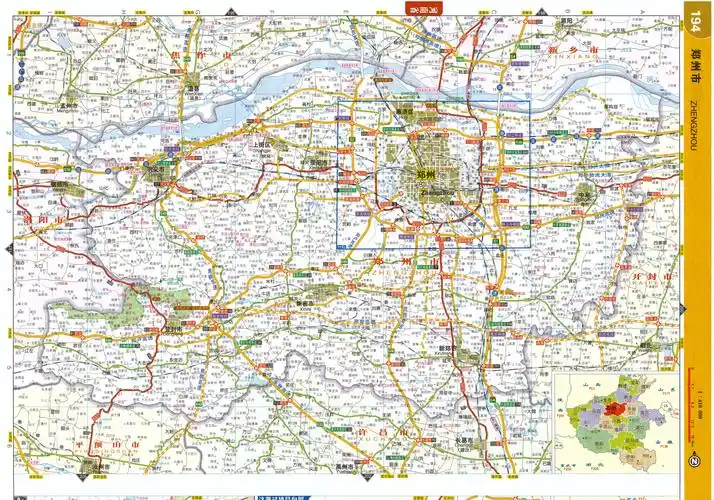 郑州市交通图 - 中国交通地图 - 地理教师网