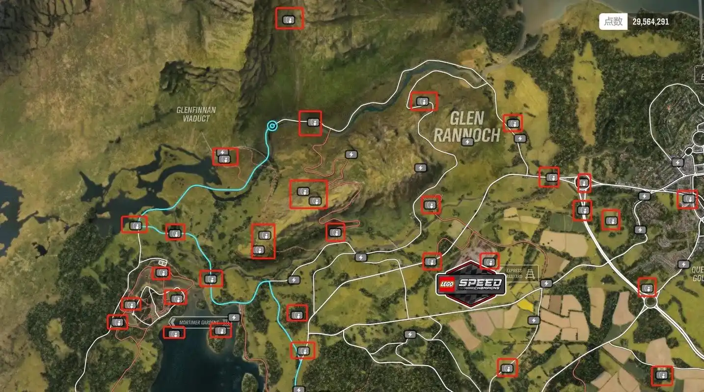 地平线4之150个影响力广告牌.截图上实际只有145个,大部 - 抖音