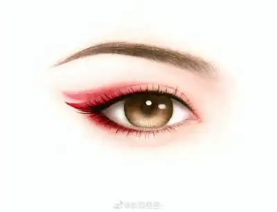 手绘古风眼睛