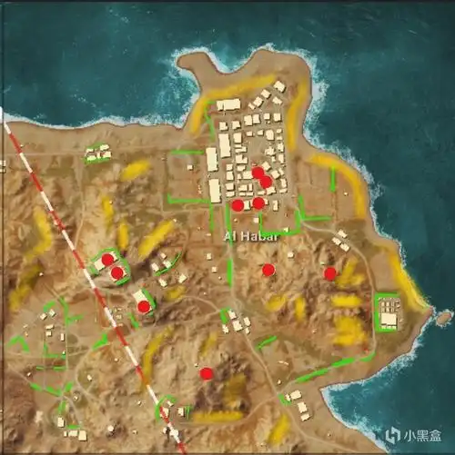 我用双脚丈量绝地求生:卡拉金ab区点位分享_绝地求生