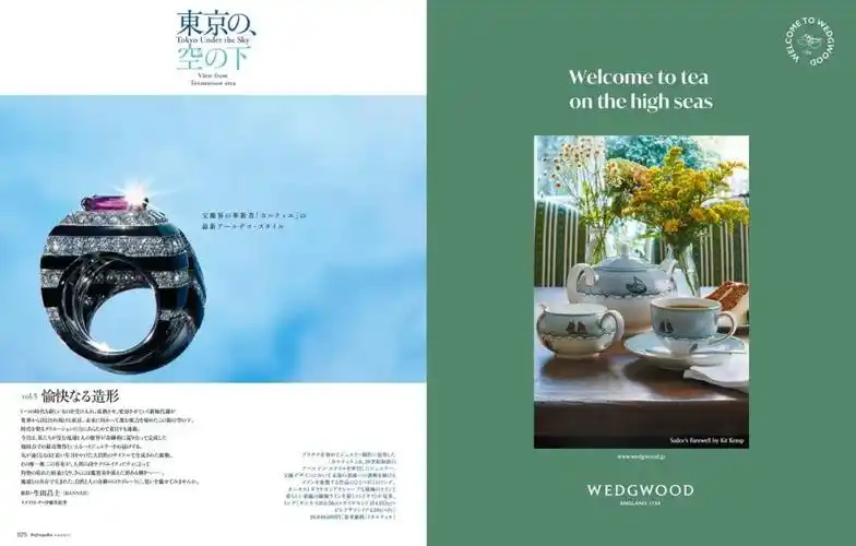 简单精致日本杂志版式设计