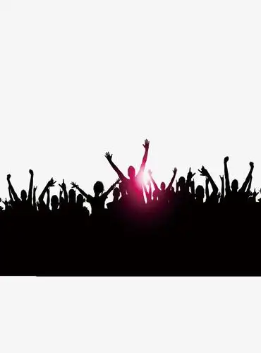 围观人群免抠素材免费下载_觅元素51yuansu.com