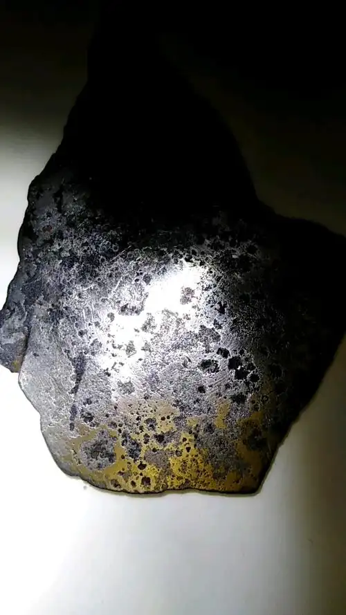 好漂亮的中铁陨石切片