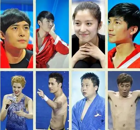 胡佳带着吴建豪,潘辰,黄征和陈楚生,迎战萨乌丁队的金小鱼,付辛博