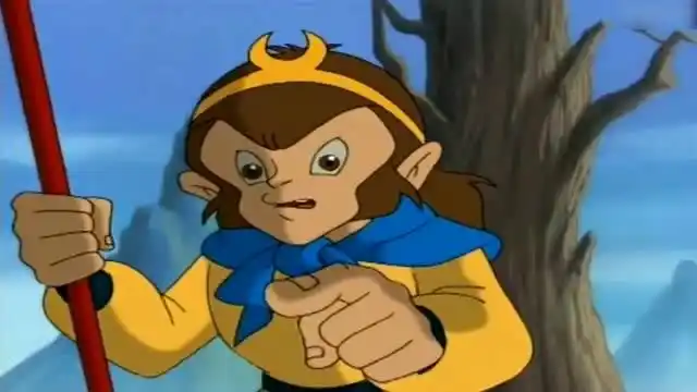 白龙马蹄朝东,驮着唐三藏,跟着孙悟空,动画片《西游记》主题歌