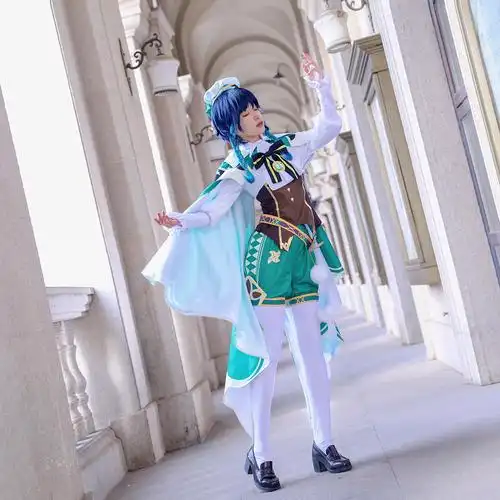 现货原神风神巴巴托斯温迪cosplay服装女服正太cosplay女装