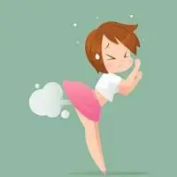 放屁女生漫画头像_微信头像图片大全