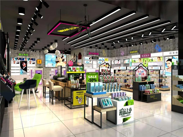 精妆联华化妆品集合店超市倾心守护你的美丽容颜