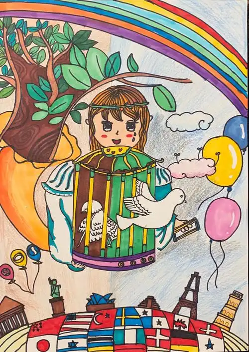 2020-2021年度和平海报优秀奖97幅