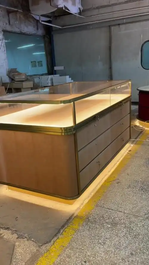 第33集|发货老挝,高端展柜定制 珠宝展柜厂家 高端珠宝展柜 奢侈品