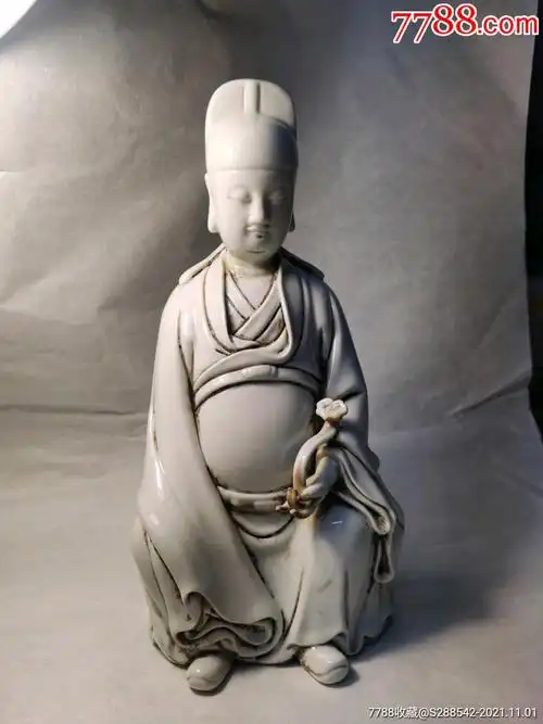 德化白瓷何朝宗款文昌像