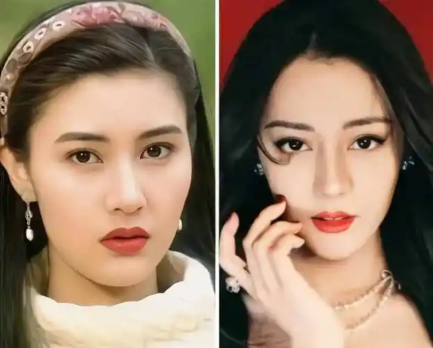 很多人说曾黎的美中不足就是脸太长了,其实李嘉欣也是长脸,但是不影响