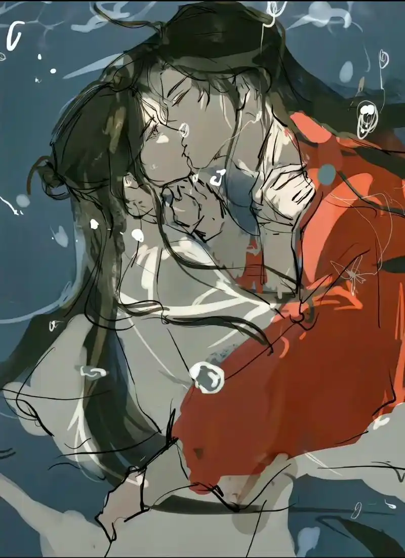 花怜kiss kiss93#天官赐福 #花城谢怜 #花怜 # - 抖音