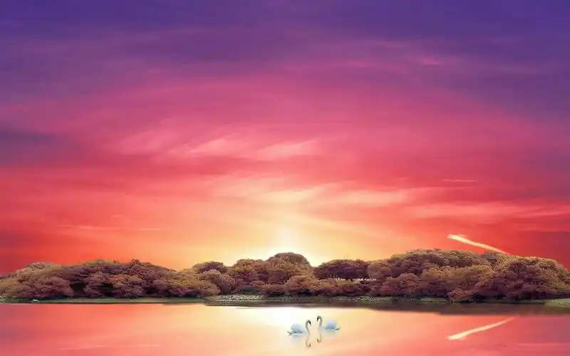 梦幻风景3d渲染壁纸-风景壁纸-高清风景图片-第2图-娟娟壁纸