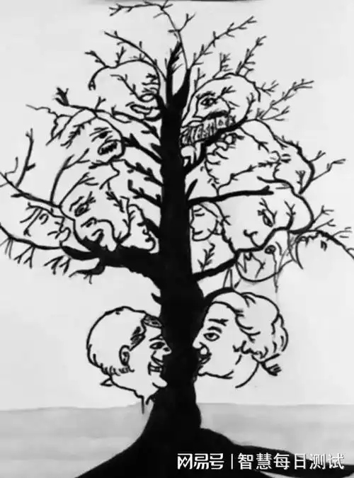 心理测试图中藏着竟然藏着15张人脸只你能找到多少张