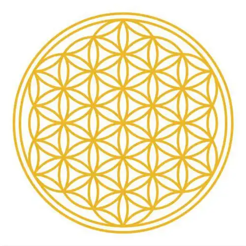 能量贴纸生命之花图案符号手机手机贴玫瑰手机贴纸