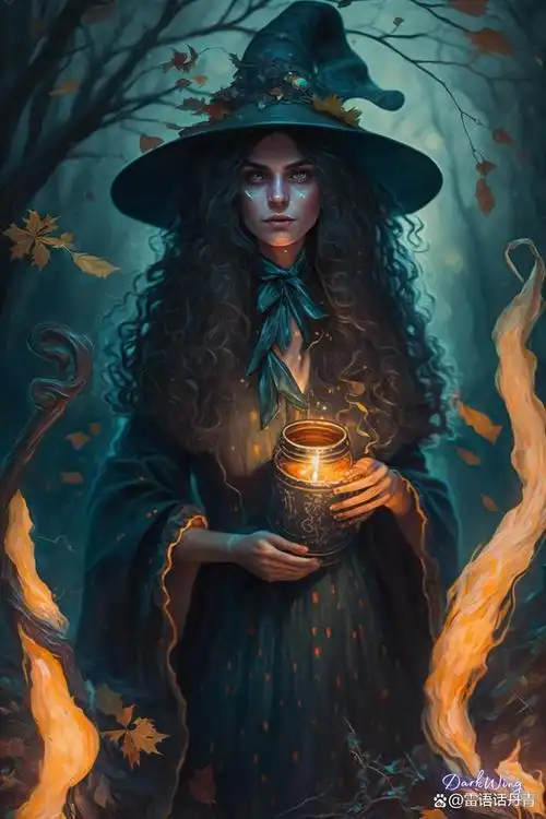 女巫的魔力:探索cg绘画中神秘与奇幻的世界