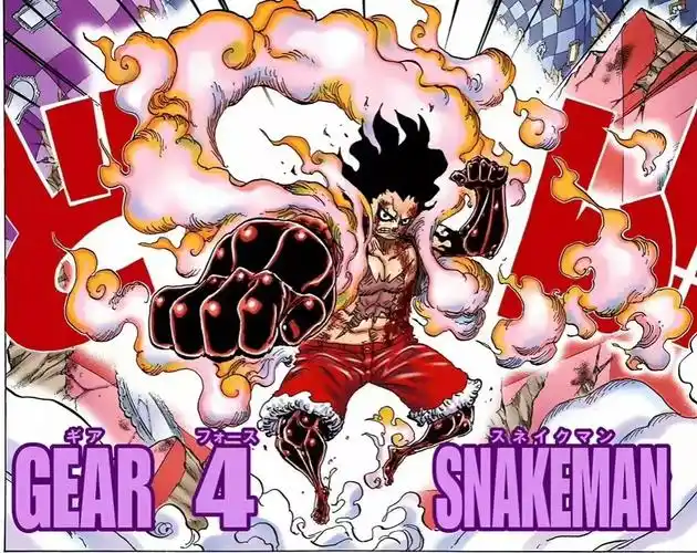 海贼王:路飞的各种战斗形态,除了1到5档之外还有一种特殊形态