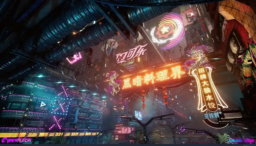 [ue4] 赛博朋克:霓虹中国 (cyberneon) – workcg