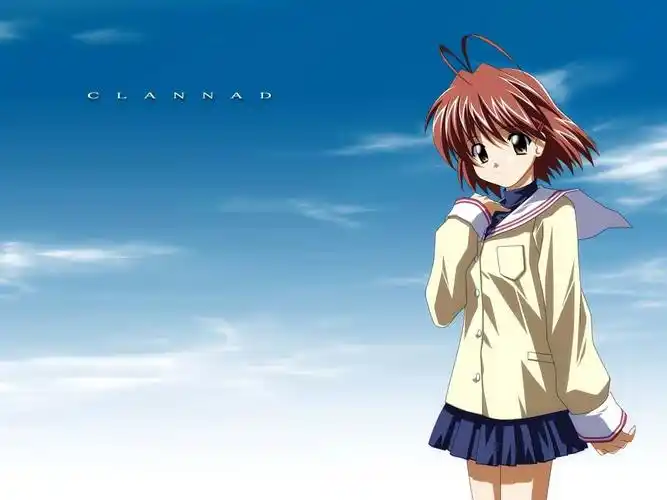 动漫动漫本子clannad人物古河nagisa动漫女孩服装迷你短裙clannad